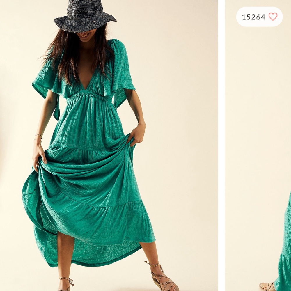 Free People La La Maxi Dress!